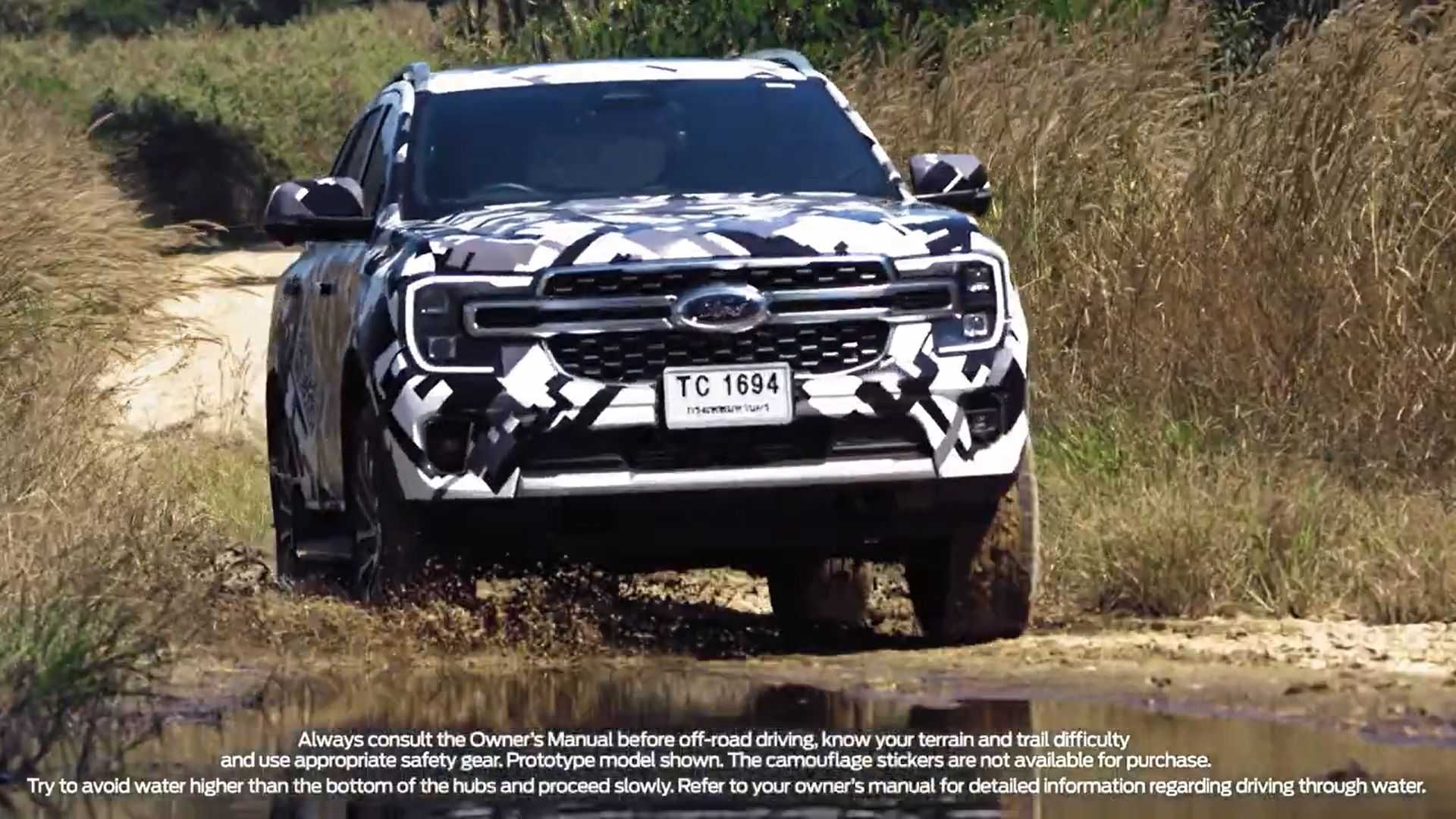 Ford ปล่อยวีดีโอที Ford Everest 2022 พร้อมประกาศเปิดตัวในวันที่ 1 มีนาคมนี้